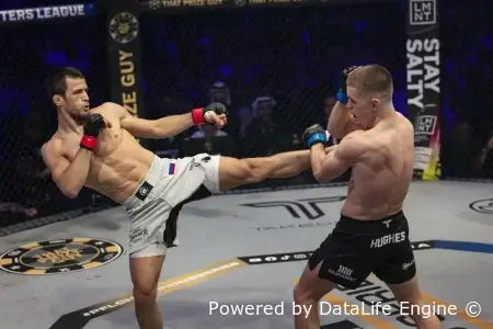 Усман Нурмагомедов vs Пол Хьюз 2. PFL Champions Series 3. прямая трансляция от 3 октября 2025 смотреть онлайн в 18:30 бесплатно